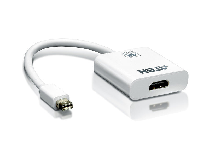ATEN VC981 מתאם MINI DP TO HDMI 4K 1 VC981