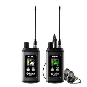 מערכת מוניטור In-Ear אלחוטית — משדר + מקלט