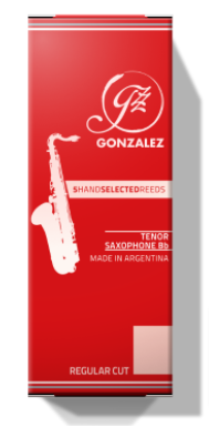 עלים לסקסופון טנור מספר 1.5 - 5 בקופסא Gonzalez Regular Cut 2 עלים לסקסופון טנור מספר 1.5 5 בקופסא Gonzalez Regular Cut
