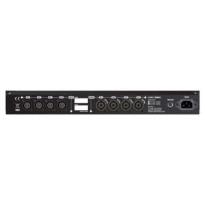 מגבר כוח 4 ערוצים Topp Pro TD-500.4 DSP 500W x 4 עם מעבד DSP