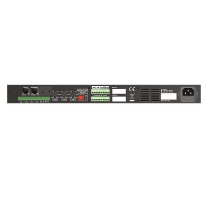 מגבר כריזה SHOW ADH500.4 – 4x500W עם שנאי קו 70/100V 2 מגבר כריזה SHOW ADH500.4 2.png