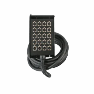 מולטי כבל 16 כניסות 4 חזרות *ללא פלגים XLR בצמה*30 מטר תוצרת Steelerd