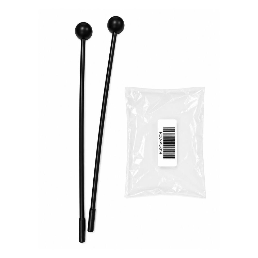 פטישון כדור גומי Rockville ML-014 (L: 27cm X (?): 1.9cm) 2 פטישון כדור גומי Rockville ML 014 (L: 27cm X (?): 1.9cm)