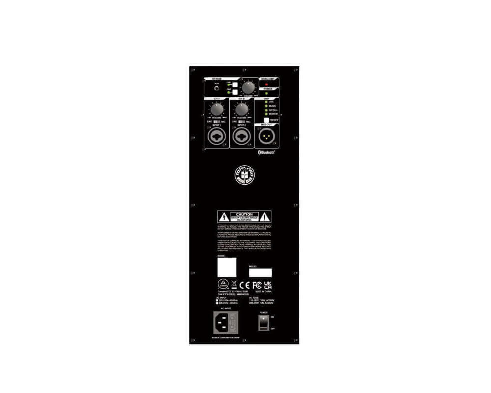 רמקול מוגבר "12 Topp Pro ZP-12 2000W### 3 רמקול Topp Pro ZP 5.jpg