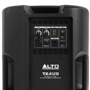 רמקול מוגבר נייד Alto Professional TX412B – 12 אינץ׳, 600W וסוללה