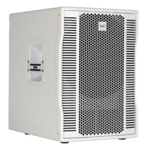 מערכת הגברה עמודית לבנה RCF EVOX 12 W – סאב 15 אינץ׳, 1400W