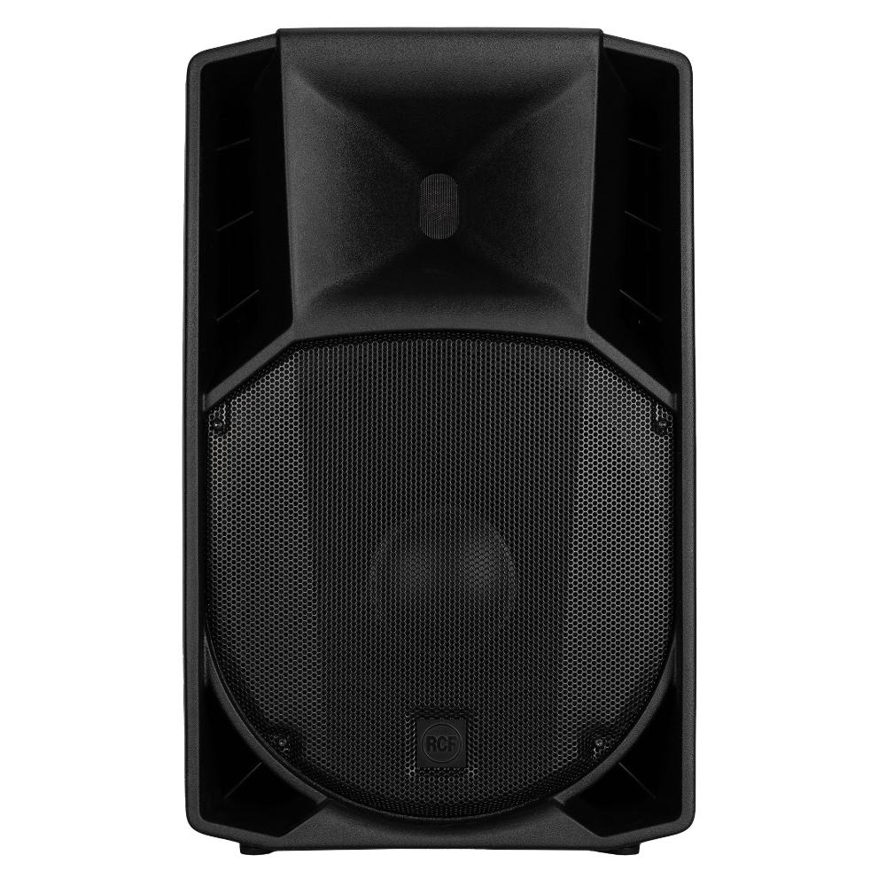 רמקול מוגבר RCF ART 745-A MK5 – 15 אינץ׳, 1400W ו‑133dB 2 רמקול מוגבר RCF ART 745-A MK5 – מבט חזיתי עם גריל פלדה