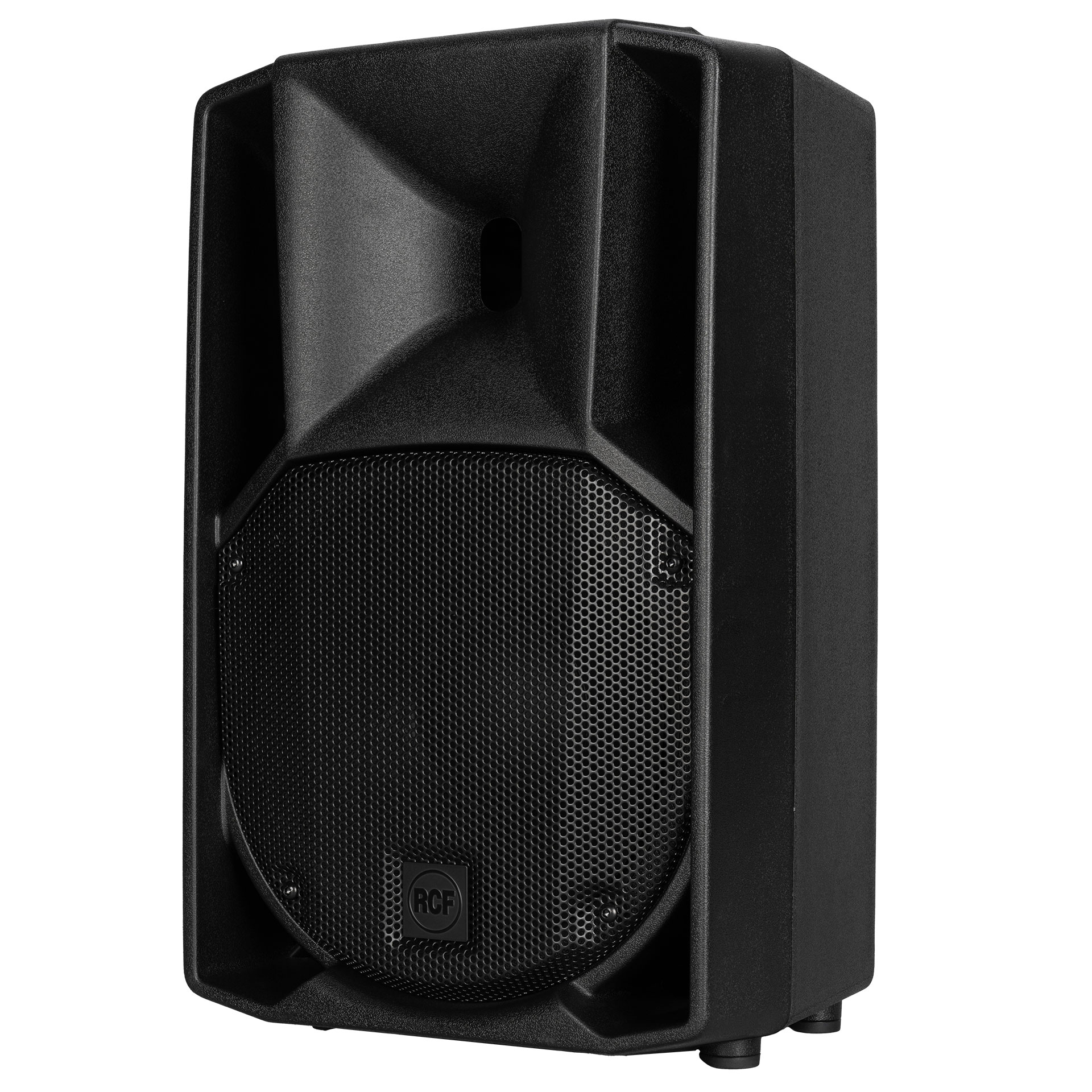 רמקול מוגבר RCF ART 710-A MK5 – 10 אינץ׳, 1400W ו־129dB 3 RCF ART 710-A MK5 מזווית חזית וצד שמאל