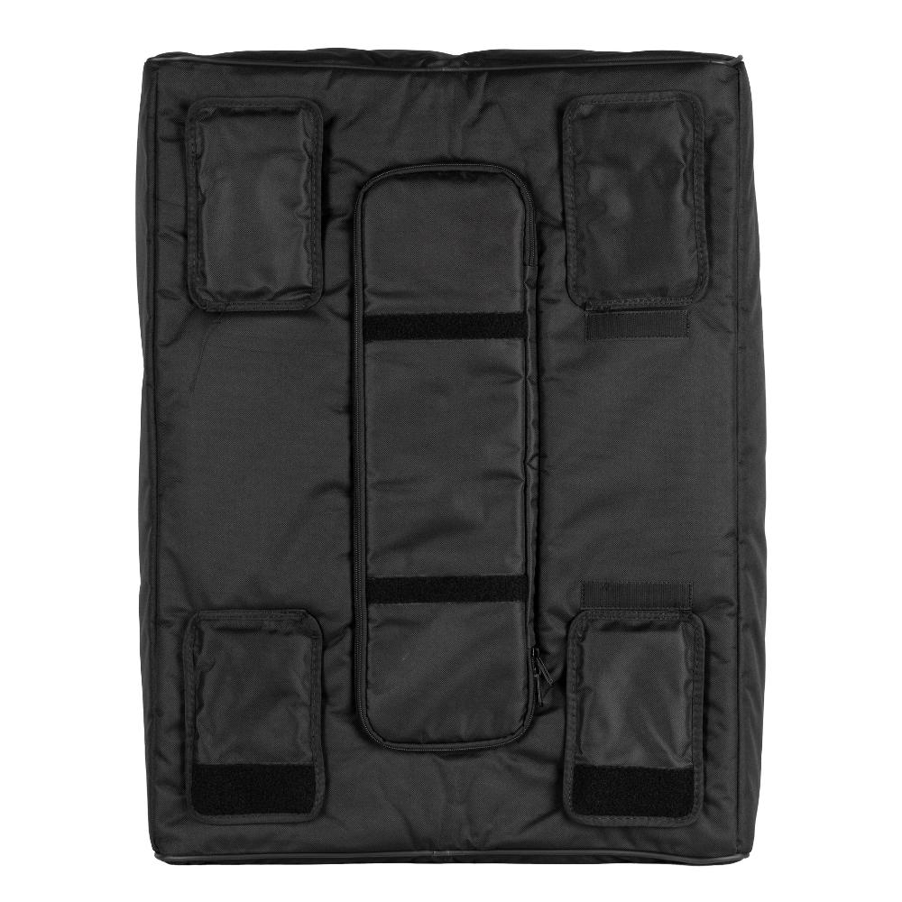 כיסוי מרופד RCF CVR 003 לסאבוופר 4 גב כיסוי RCF CVR 003 סגור להגנה בזמן אחסון ושינוע
