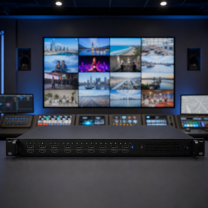 מולטיוויואר HDMI מקצועי 16×1 Full HD – 16 תצוגות למסך אחד