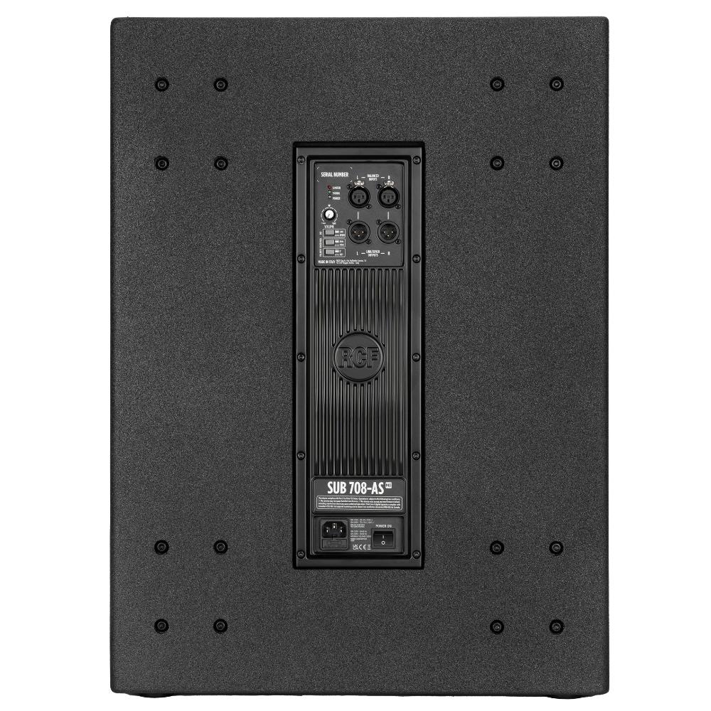 סאב וופר מוגבר RCF SUB 708-AS MK3 – 18 אינץ׳, 1400W Peak 5 SUB 708-AS MK3 של RCF – מבט 6