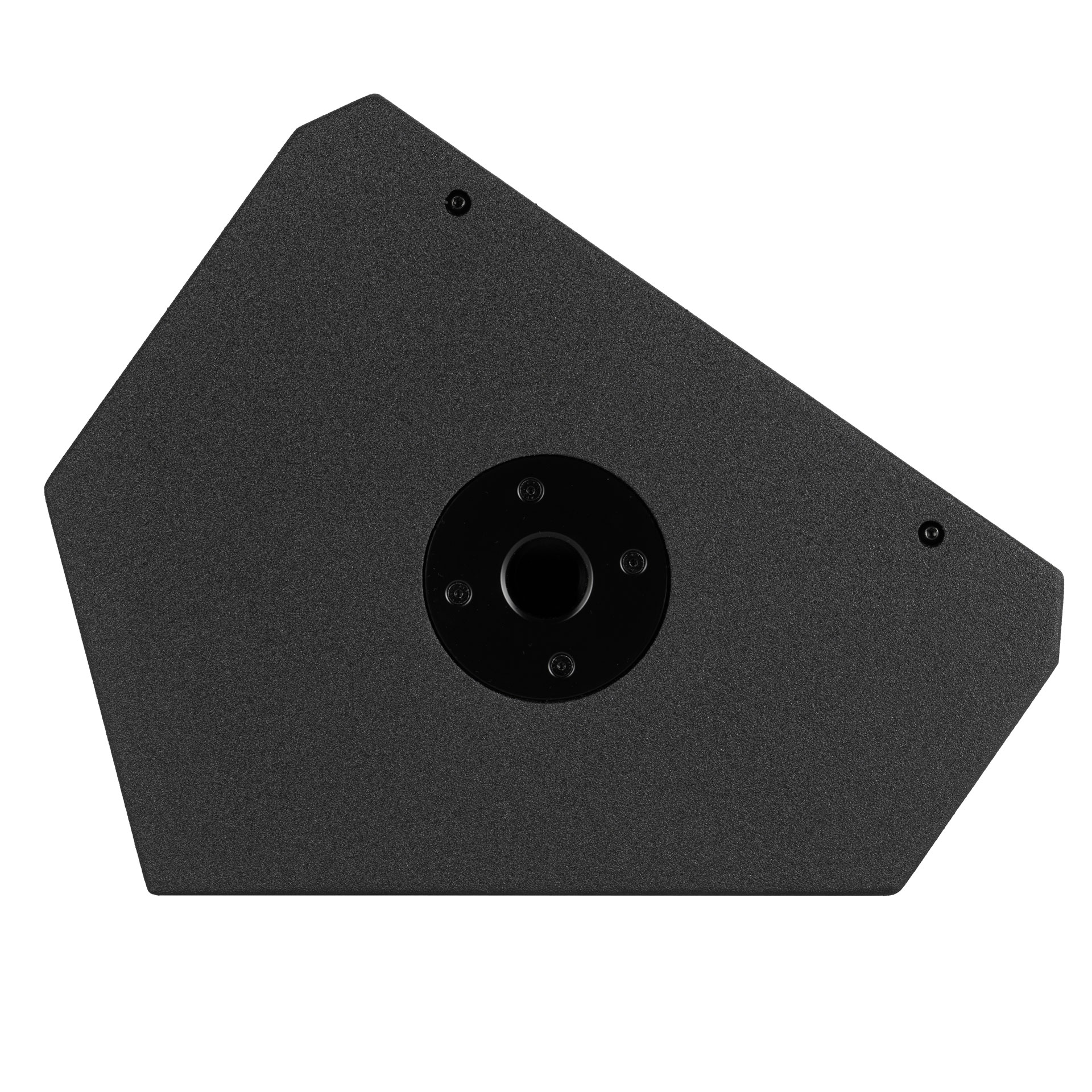 מוניטור במה מוגבר RCF NX 915-SMA – 15 אינץ׳, 2100W 6 תושבת מוט 35 מ״מ בצד של RCF NX 915-SMA להצבה אנכית