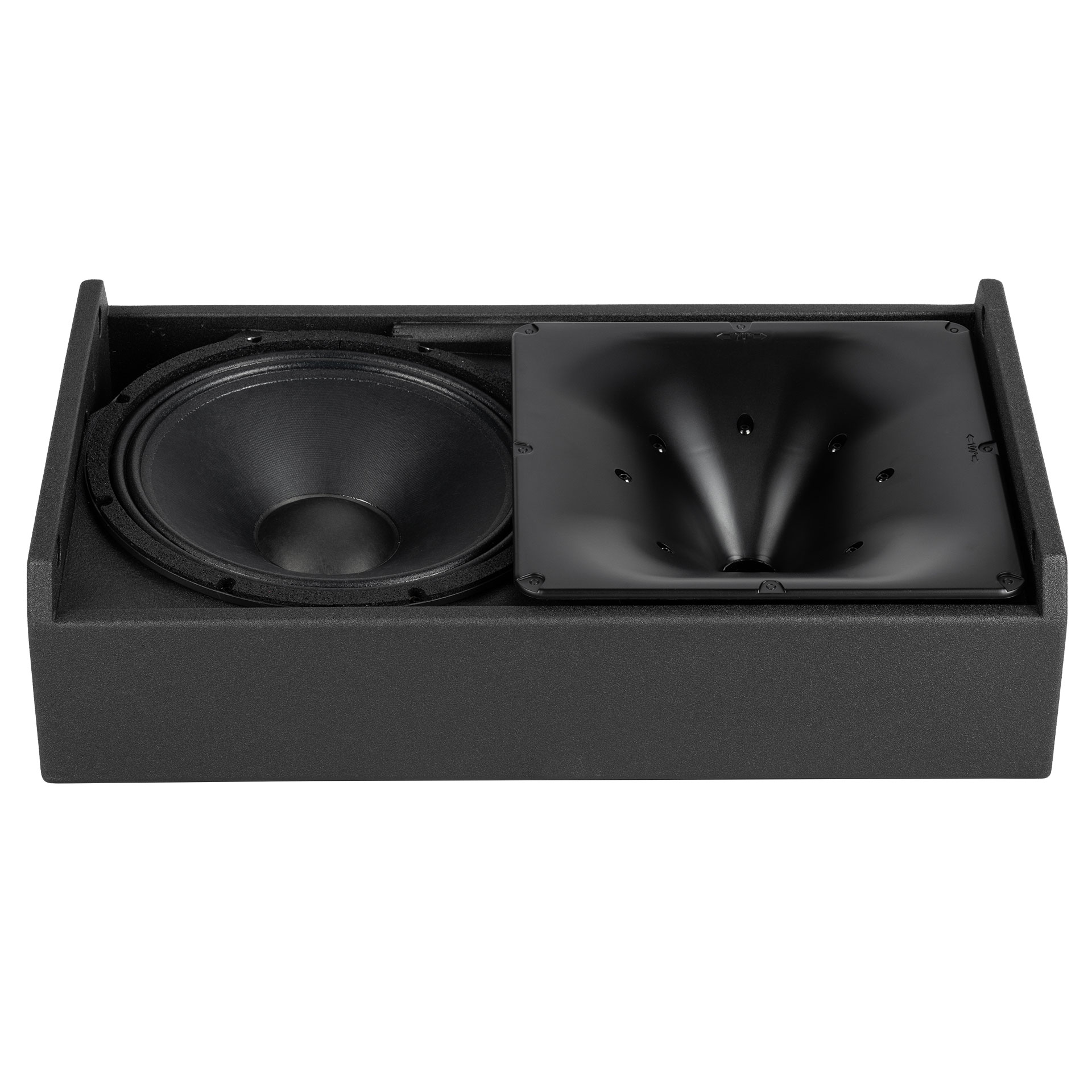 RCF NX 912-SMA מוניטור במה אקטיבי 12 אינץ׳ 2100W 7 מוניטור במה מוגבר RCF NX 912-SMA — וופר ומוביל גל פנימיים