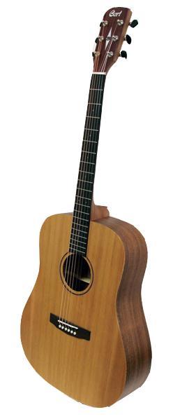גיטרה אקוסטית + נרתיק Cort Cedar Grand BW 1 גיטרה אקוסטית + נרתיק Cort Cedar Grand BW