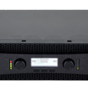 מגבר הספק Crown XLS 2502 – 2×775W ב-4Ω, Class D עם DSP