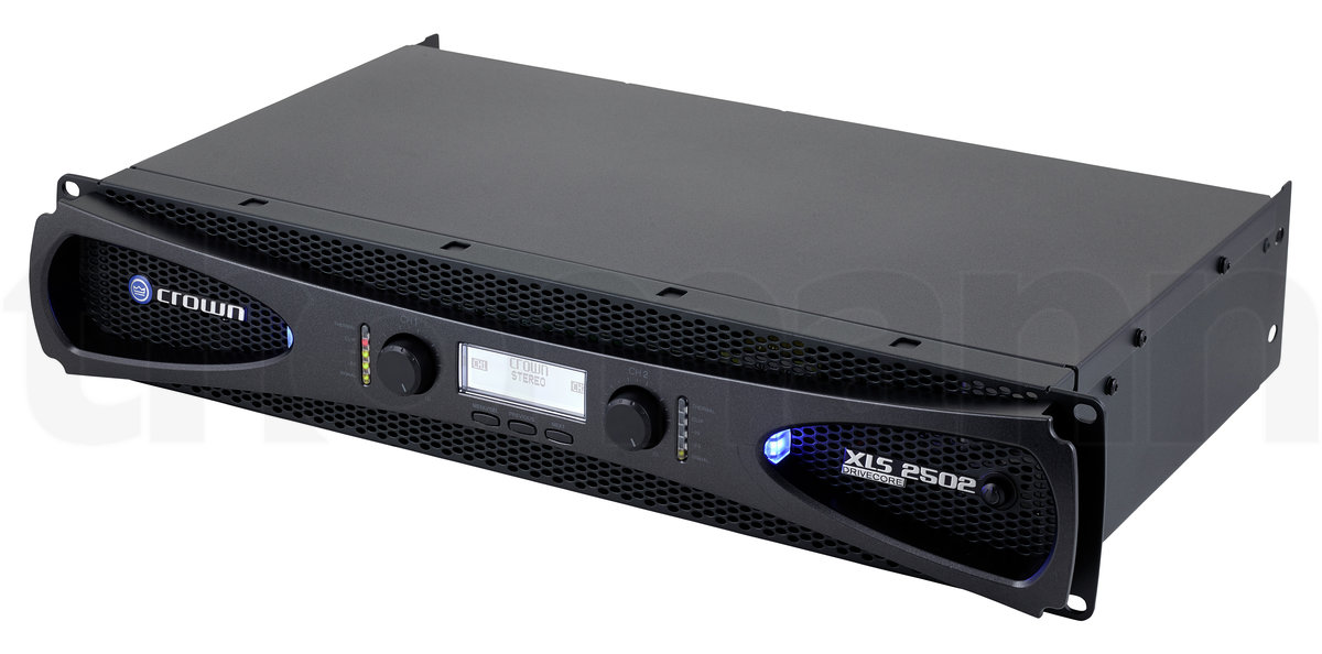 מגבר הספק Crown XLS 2502 – 2×775W ב-4Ω, Class D עם DSP 1 Crown XLS 2502 – מגבר הספק