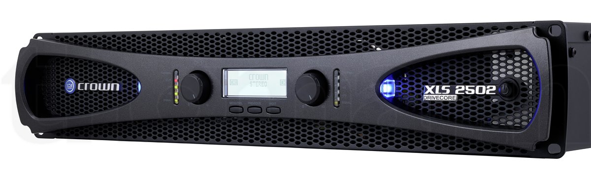מגבר הספק Crown XLS 2502 – 2×775W ב-4Ω, Class D עם DSP 6 Crown XLS 2502 – תמונת מוצר 6