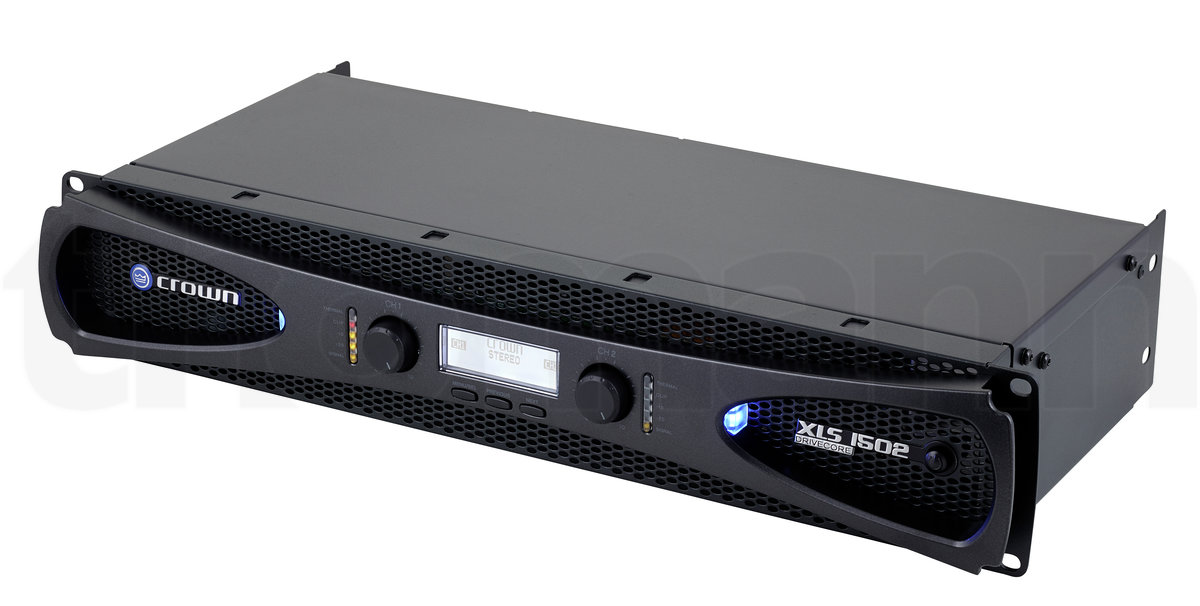 מגבר הספק Crown XLS 1502 – 2×525W ב-4Ω, Class D עם DSP 1 Crown XLS 1502 – מגבר הספק
