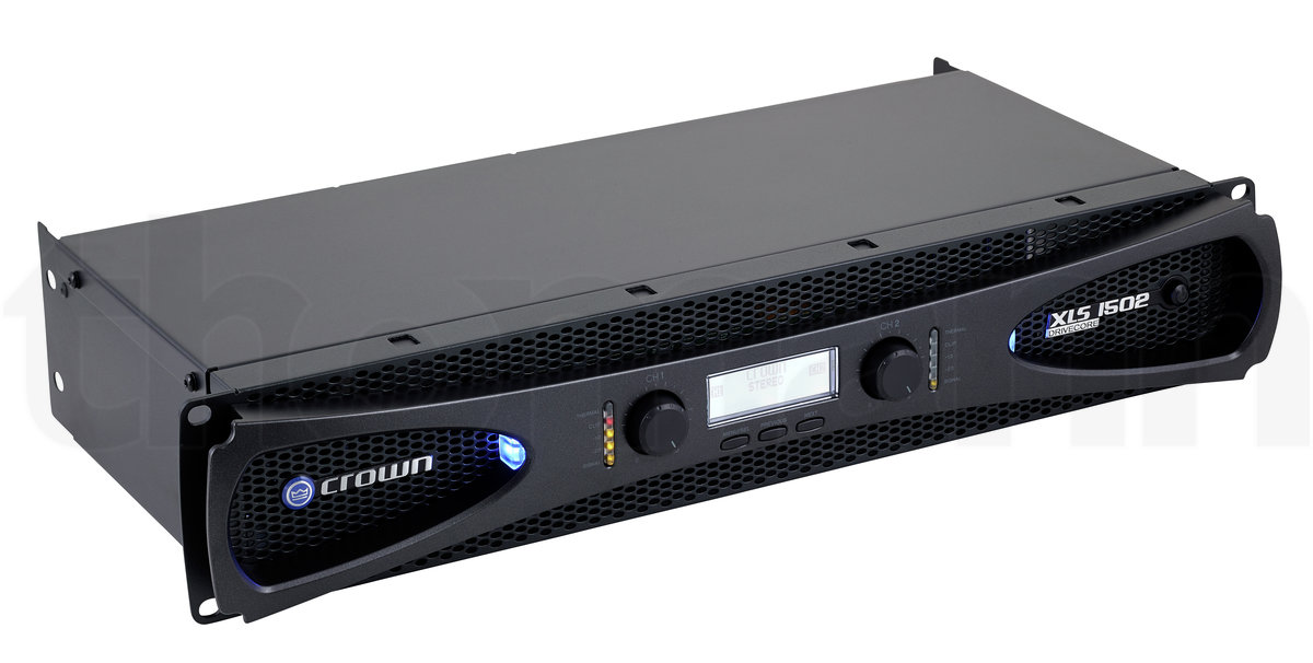 מגבר הספק Crown XLS 1502 – 2×525W ב-4Ω, Class D עם DSP 3 Crown XLS 1502 – תמונת מוצר 3