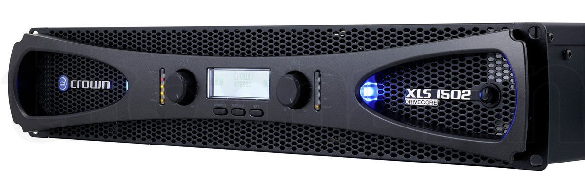 מגבר הספק Crown XLS 1502 – 2×525W ב-4Ω, Class D עם DSP 6 Crown XLS 1502 – תמונת מוצר 6