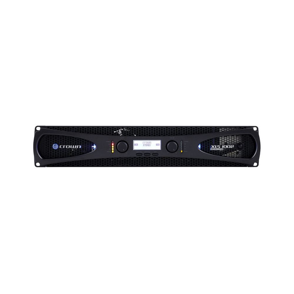 מגבר הספק Crown XLS 1002 – 2x350W, Class D עם DSP וקרוסאובר 5 מגבר הספק Crown XLS 1002 – 2x350W, Class D עם DSP וקרוסאובר 5