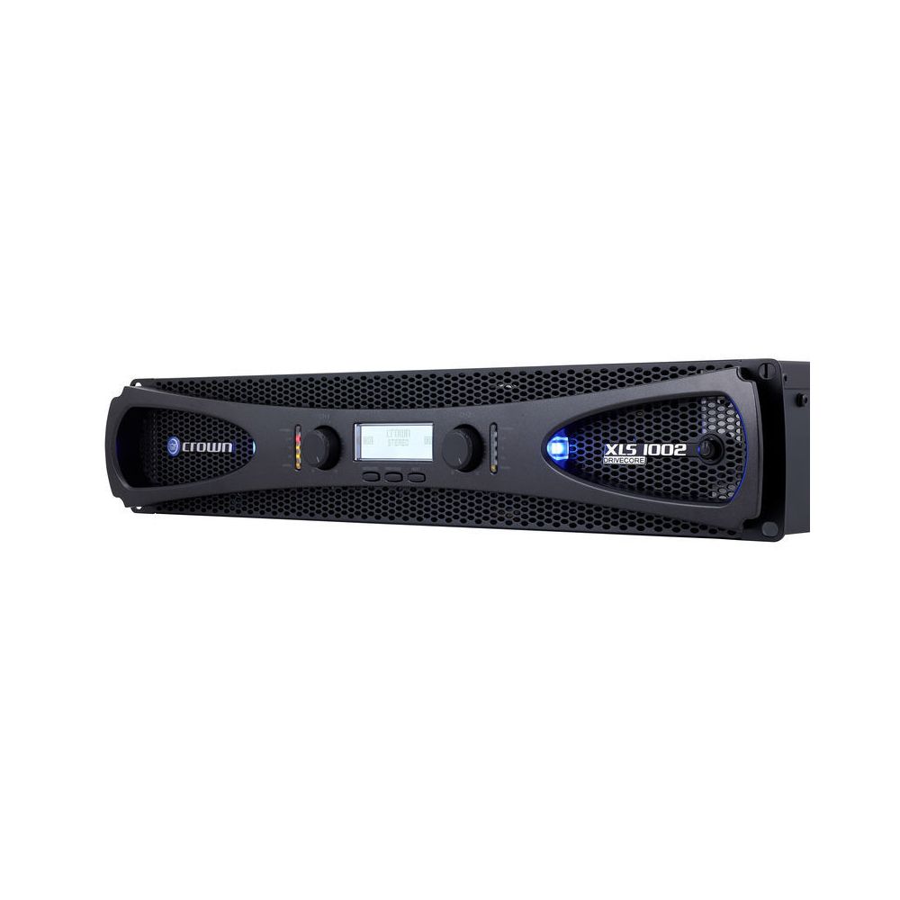 מגבר הספק Crown XLS 1002 – 2x350W, Class D עם DSP וקרוסאובר 6 מגבר הספק Crown XLS 1002 – 2x350W, Class D עם DSP וקרוסאובר 6
