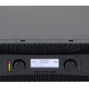 מגבר הספק Crown XLS 2002 – 2×650W ב-4Ω, Class D עם DSP