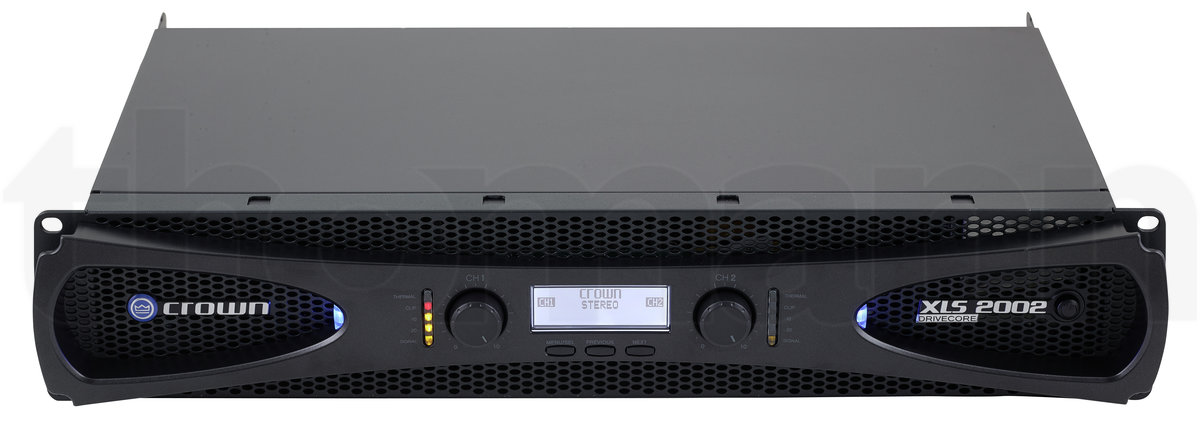 מגבר הספק Crown XLS 2002 – 2×650W ב-4Ω, Class D עם DSP 2 Crown XLS 2002 – תמונת מוצר 2