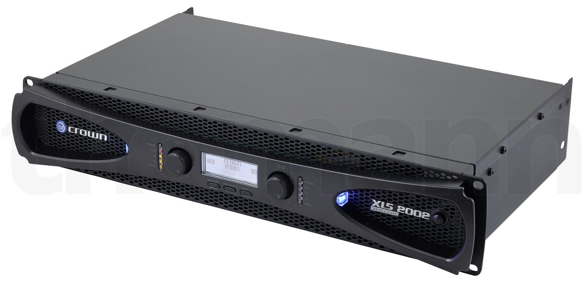 מגבר הספק Crown XLS 2002 – 2×650W ב-4Ω, Class D עם DSP 1 Crown XLS 2002 – מגבר הספק