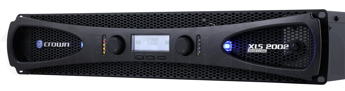 מגבר הספק Crown XLS 2002 – 2×650W ב-4Ω, Class D עם DSP 6 Crown XLS 2002 – תמונת מוצר 6