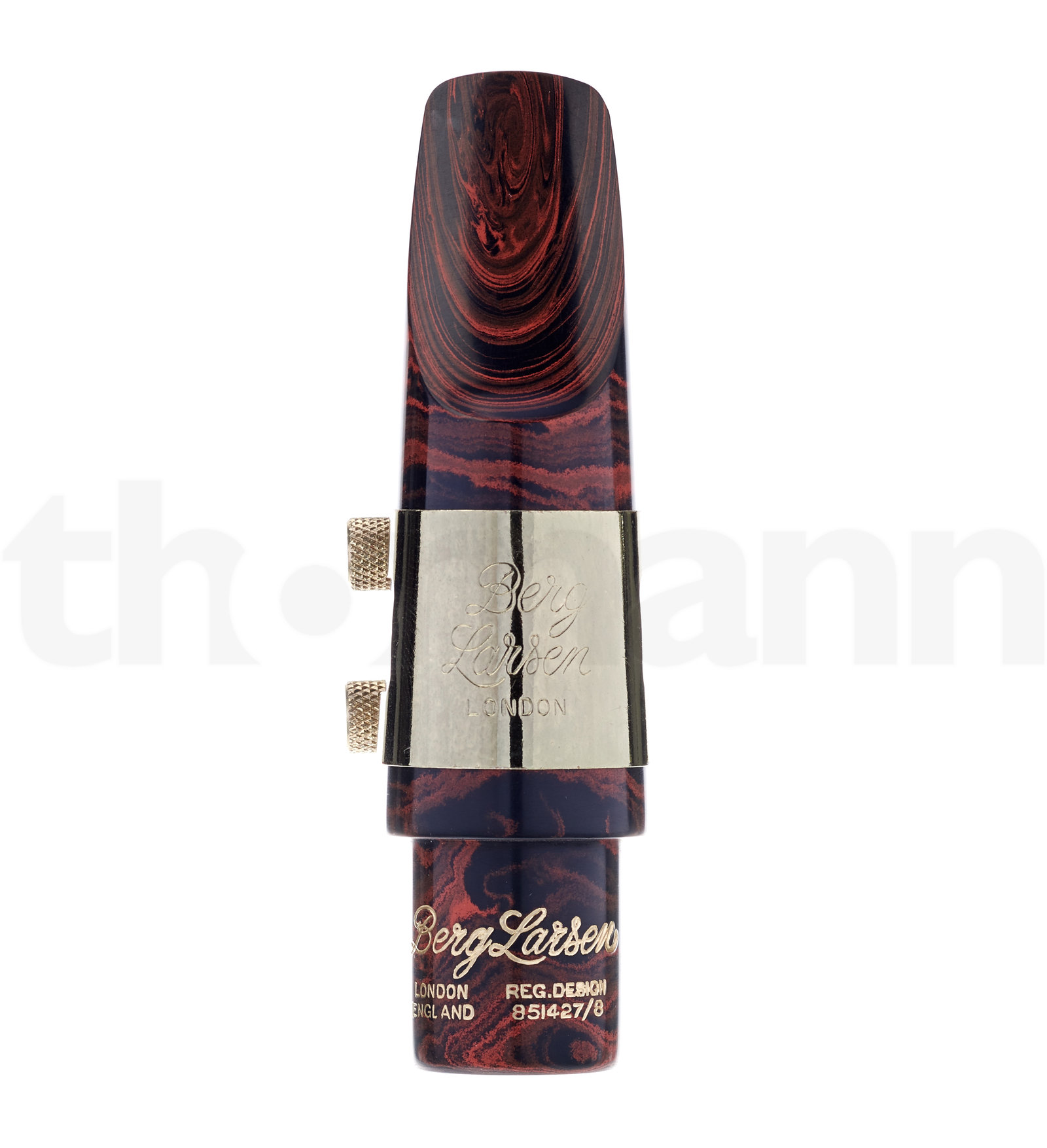 פיה Berg Larsen Tenor Sax Grained Ebonite 110 2 פיה Berg Larsen Tenor Sax Grained Ebonite 110 – תמונה 2