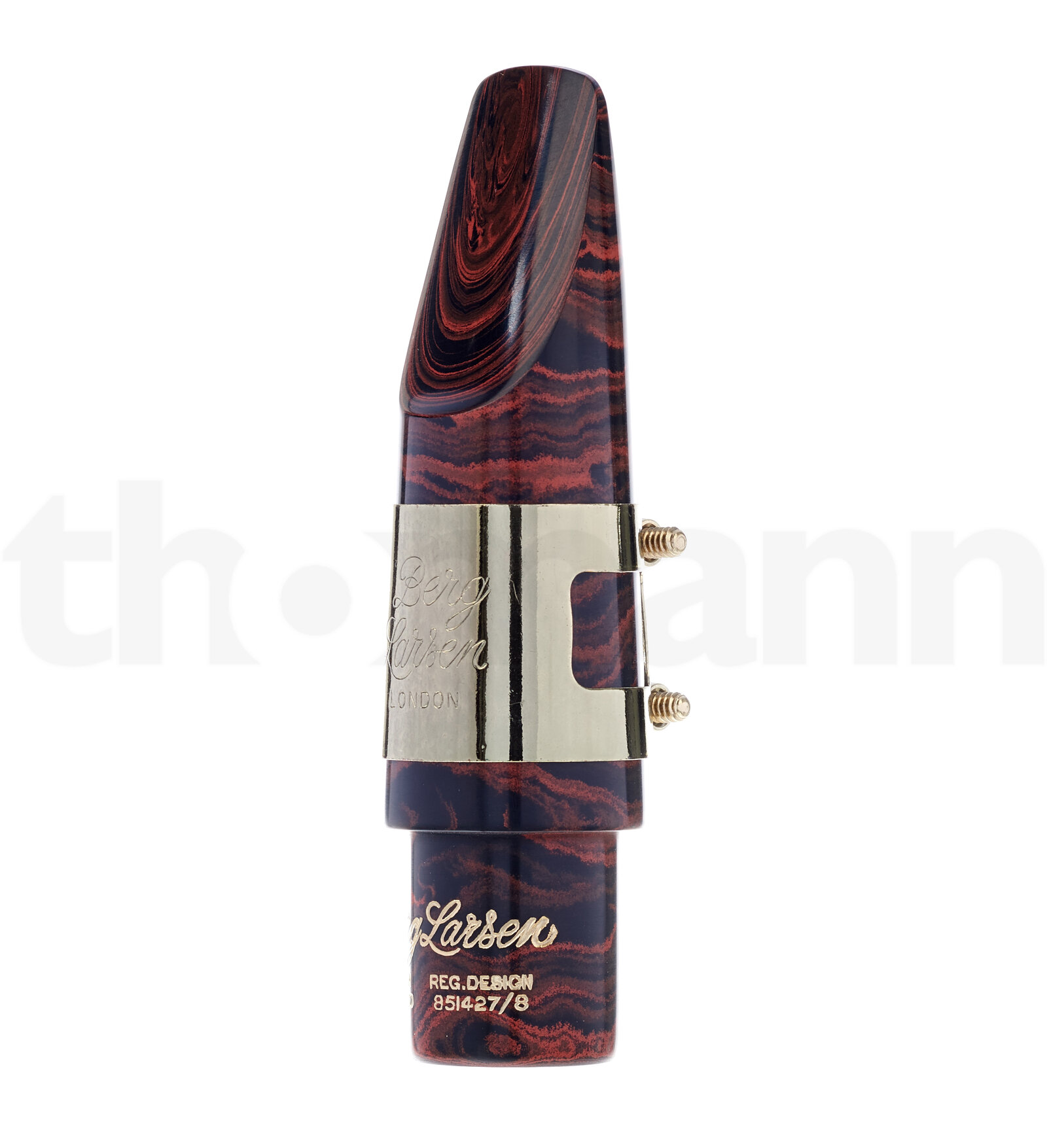 פיה Berg Larsen Tenor Sax Grained Ebonite 110 3 פיה Berg Larsen Tenor Sax Grained Ebonite 110 – תמונה 3
