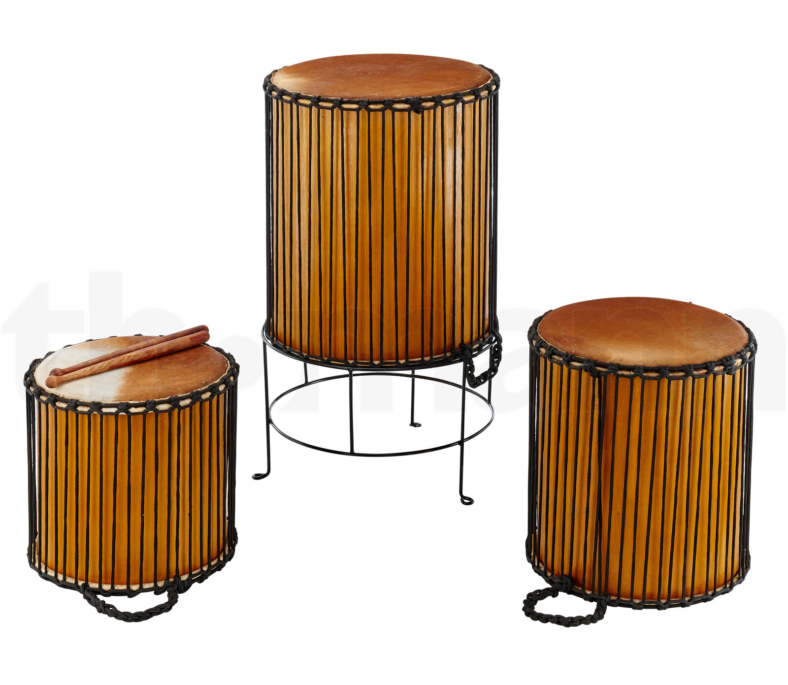 כלי נגינה אתני Terre Dundun Set XL Including Stand 2 10900822.jpg