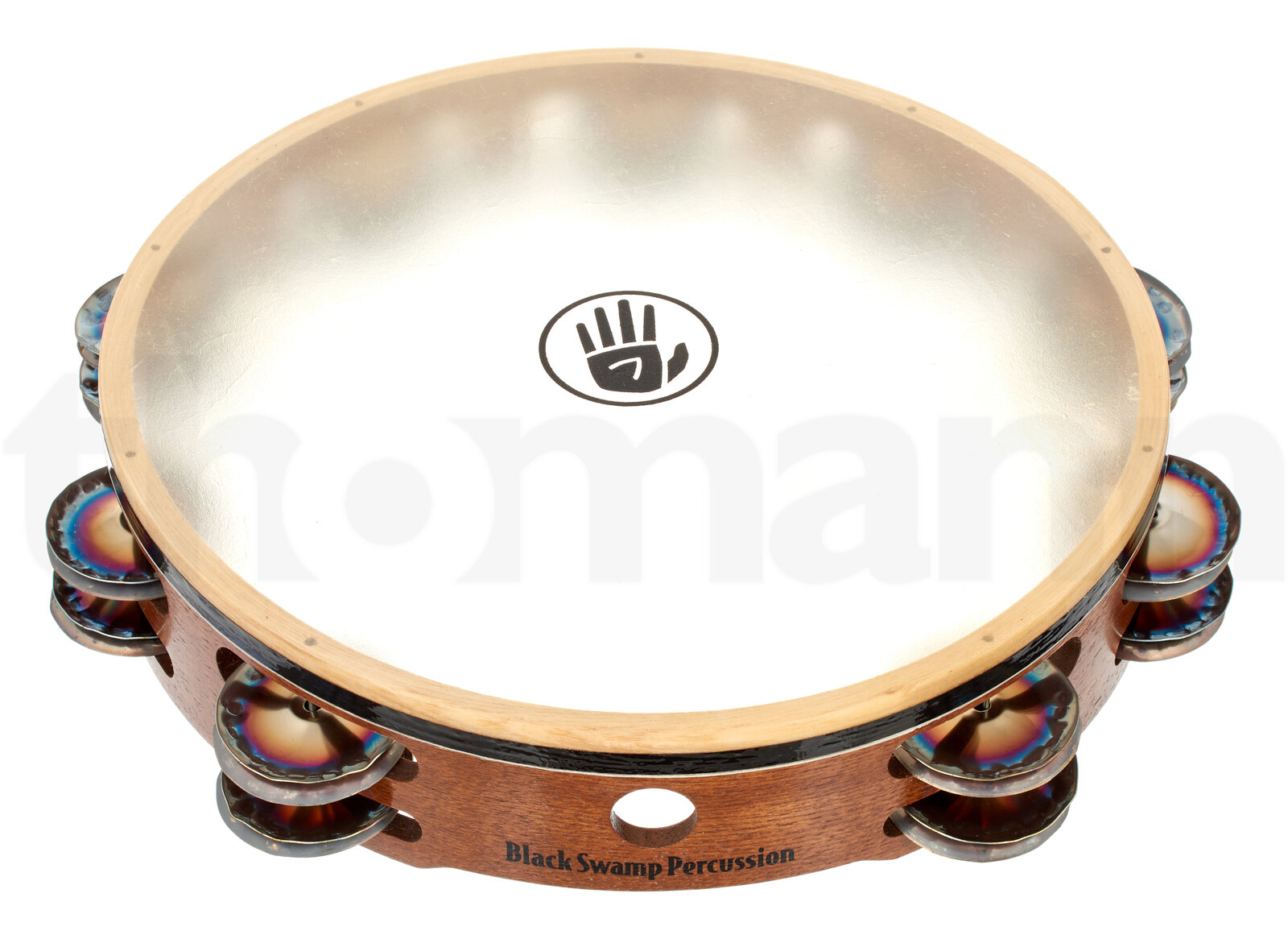 כלי הקשה Black Swamp Percussion TD1 Tambourine 2 כלי הקשה Black Swamp Percussion TD1 Tambourine – תמונה 2