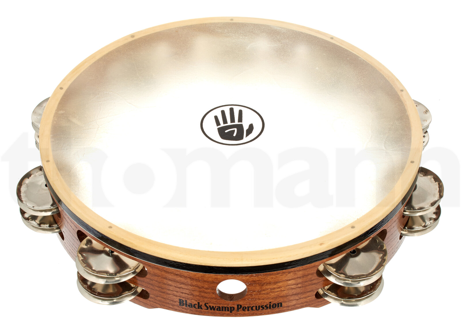 כלי הקשה Black Swamp Percussion TD3 Tambourine 2 כלי הקשה Black Swamp Percussion TD3 Tambourine – תמונה 2