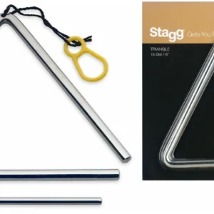 משולש הקשה 6 אינץ׳ עם מקוש Stagg TRI-6