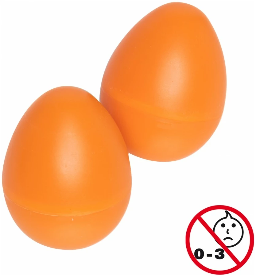 זוג ביצי שייקר Stagg EGG2-OR בצבע כתום 1 זוג ביצי שייקר Stagg EGG2-OR בצבע כתום