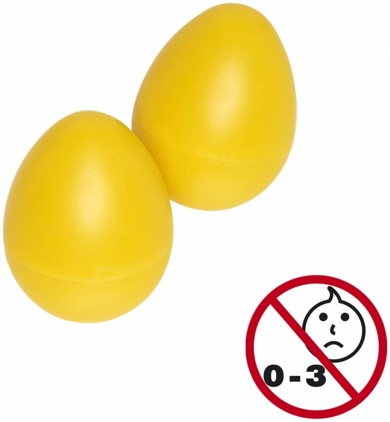 זוג ביצי שייקר Stagg EGG2 YW בצהוב 1 זוג ביצי שייקר Stagg EGG2 YW בצהוב