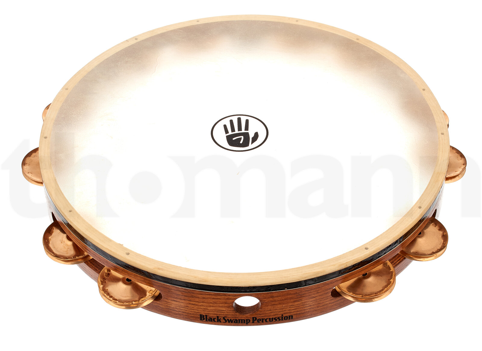 כלי הקשה Black Swamp Percussion T12-4 Tambourine 2 כלי הקשה Black Swamp Percussion T12-4 Tambourine – תמונה 2