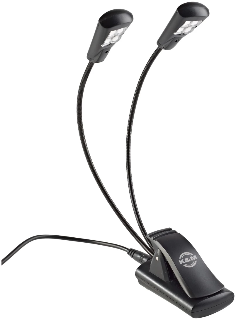 מנורת תווים כפולה Konig & Meyer 12245 1 מנורת תווים כפולה Konig & Meyer 12245