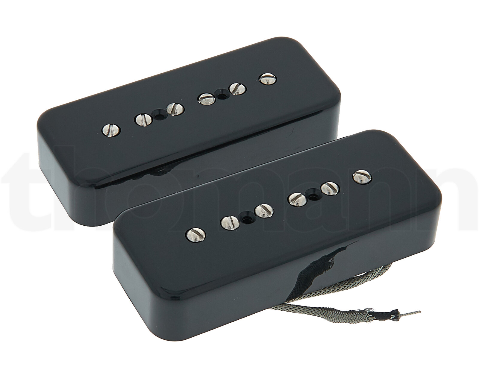 פיקאפ לגיטרה Lollar P-90 Soapbar Set BK 4 פיקאפ לגיטרה Lollar P-90 Soapbar Set BK – תמונה 4