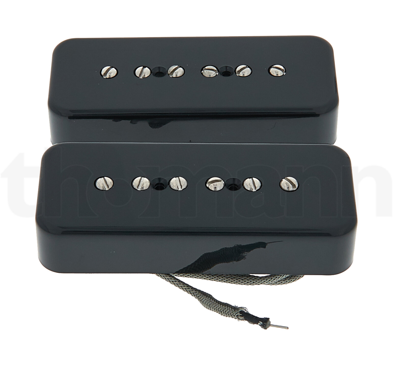 פיקאפ לגיטרה Lollar P-90 Soapbar Set BK 3 פיקאפ לגיטרה Lollar P-90 Soapbar Set BK – תמונה 3
