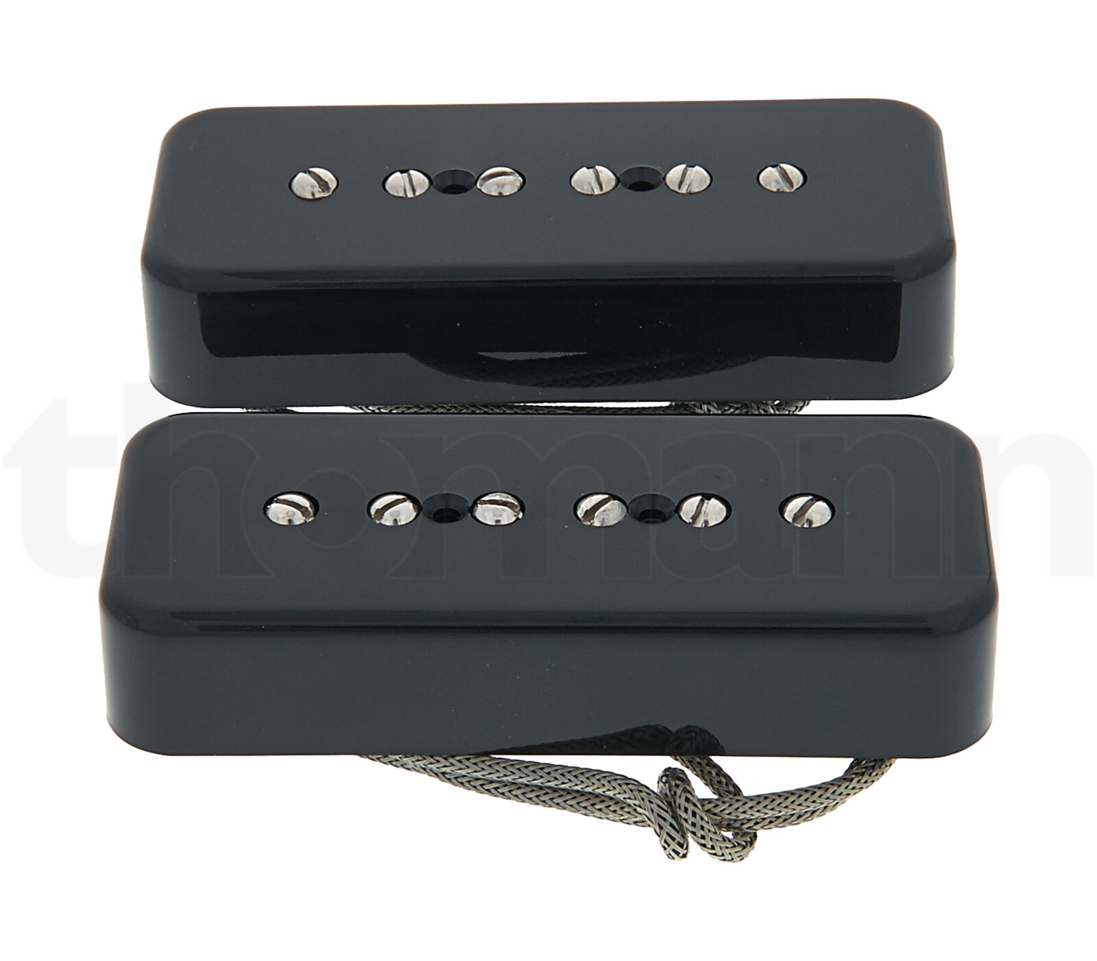 פיקאפ לגיטרה Lollar P-90 Soapbar Set BK 5 פיקאפ לגיטרה Lollar P-90 Soapbar Set BK – תמונה 5