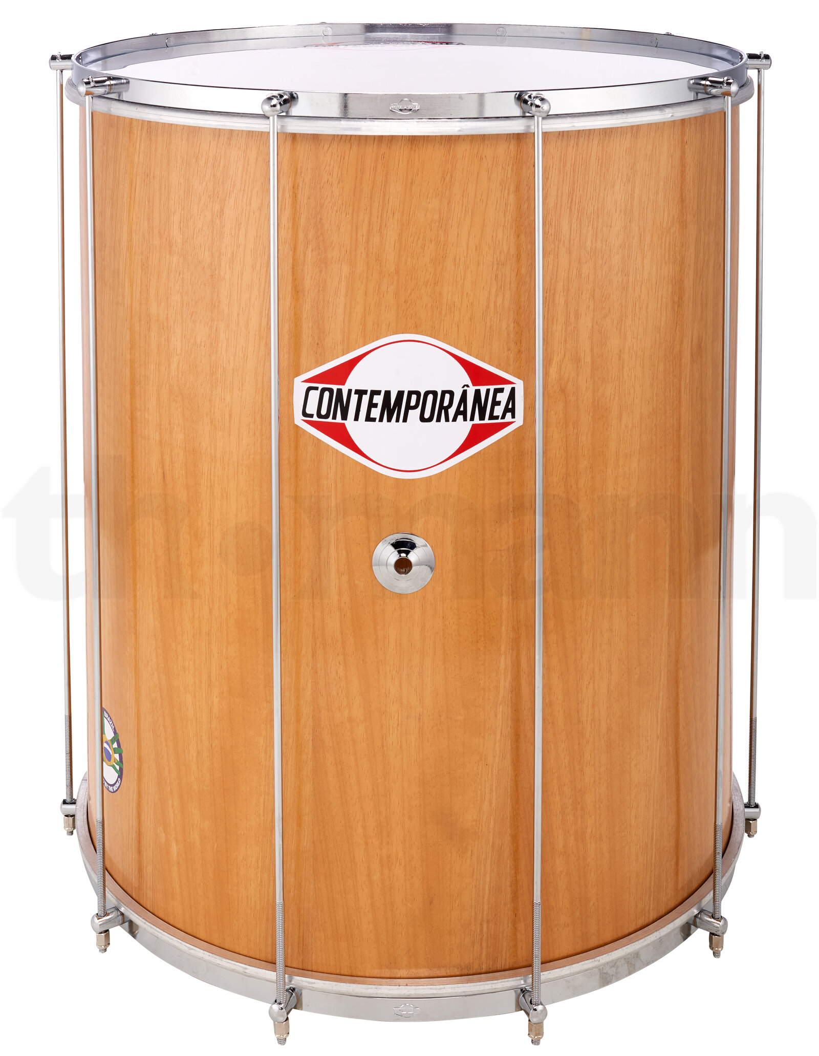 כלי פרקשן ברזילאי Contemporanea Surdo Wood 20 x 60cm 2 12408662.jpg
