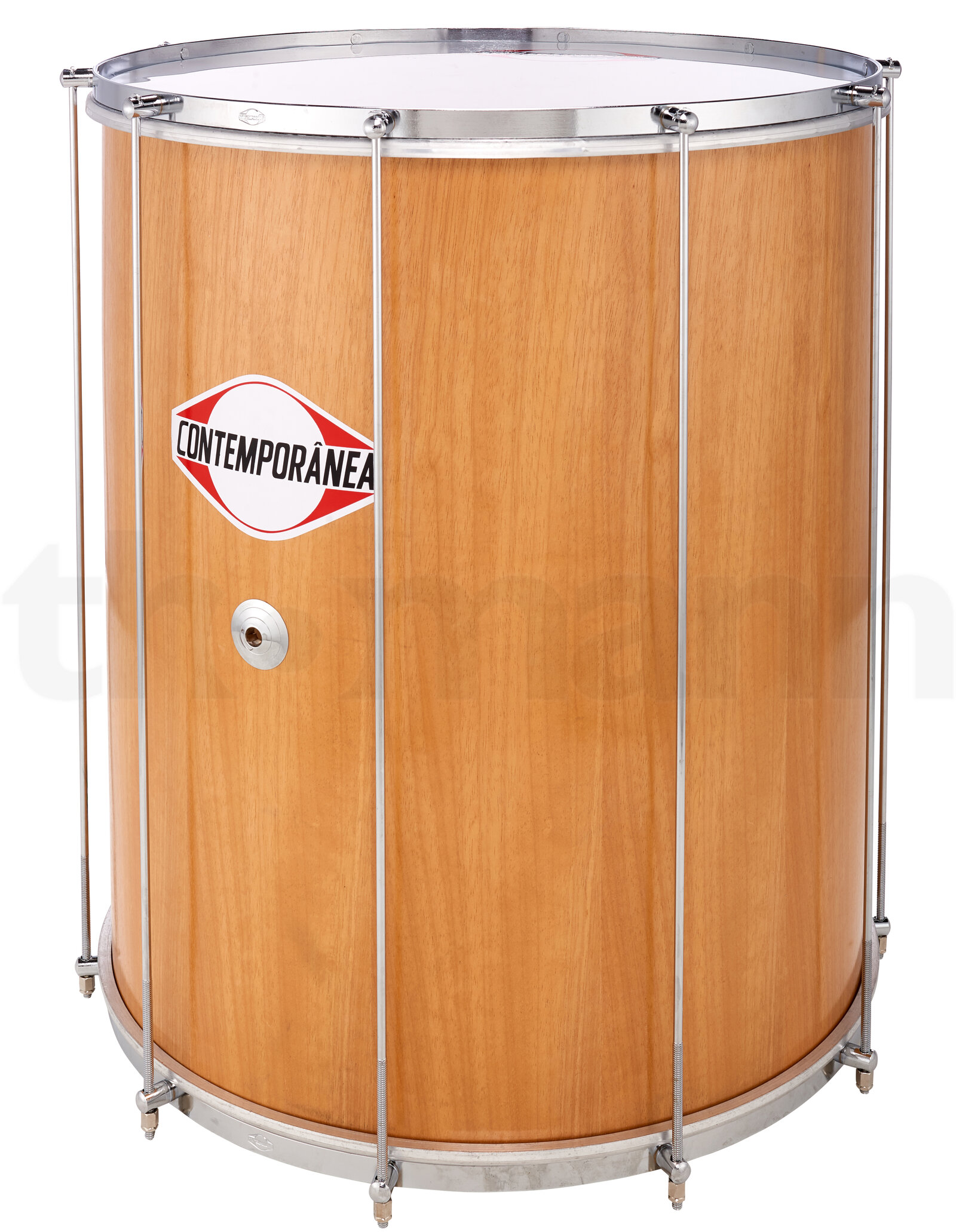 כלי פרקשן ברזילאי Contemporanea Surdo Wood 20 x 60cm 1 12408667.jpg