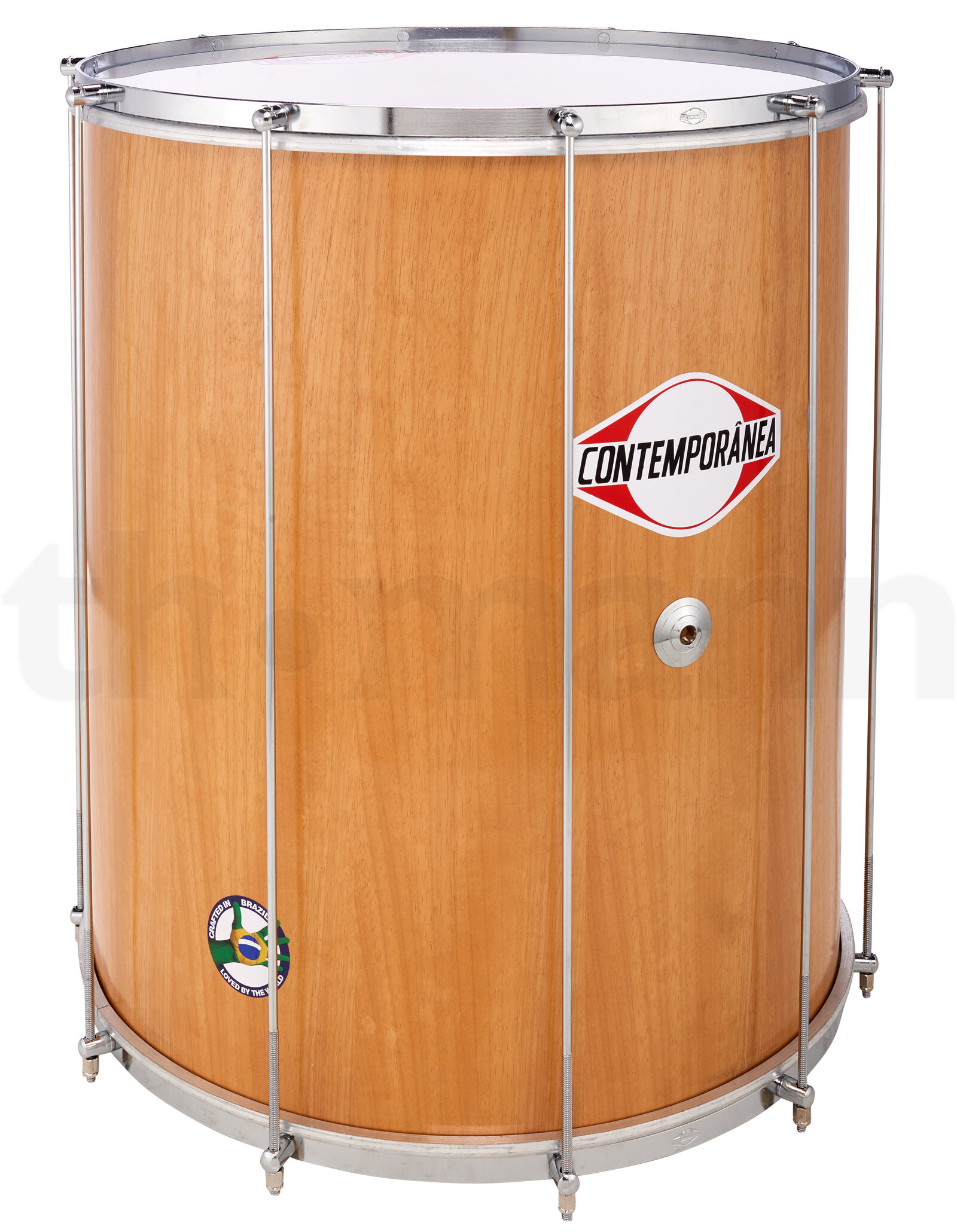 כלי פרקשן ברזילאי Contemporanea Surdo Wood 20 x 60cm 3 12408672.jpg