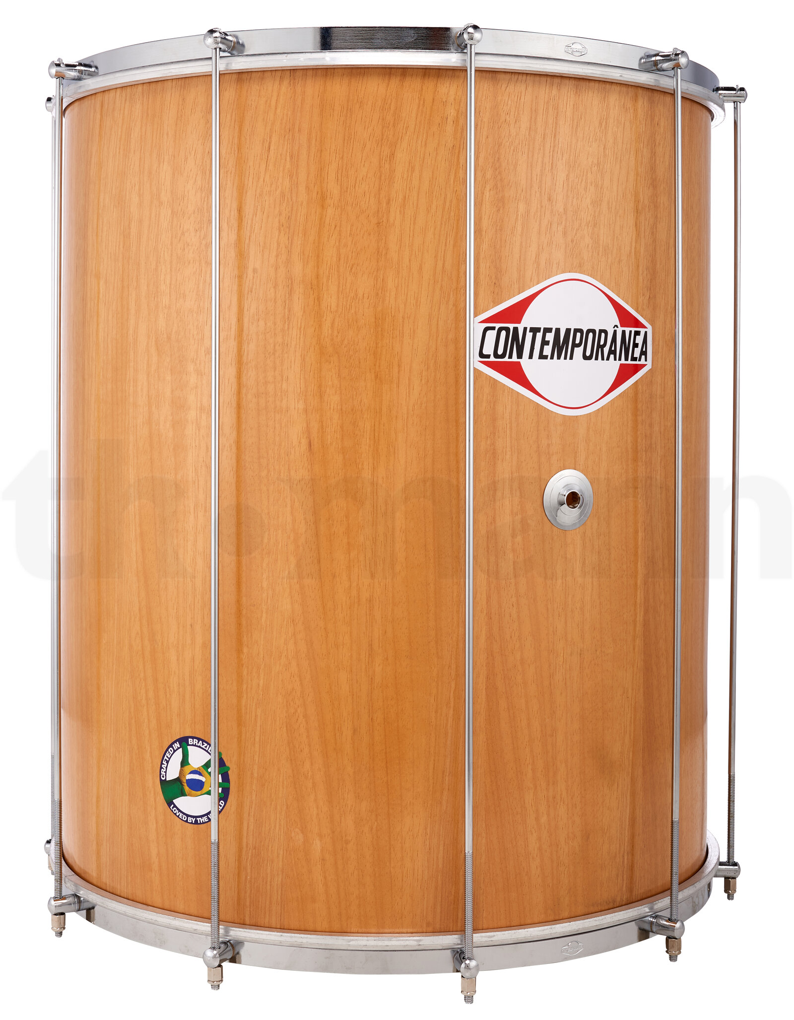 כלי פרקשן ברזילאי Contemporanea Surdo Wood 20 x 60cm 5 12408677.jpg