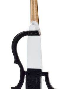 כינור חשמלי Harley Benton HBV 990WH 4/4 – לבן, פיקאפ אקטיבי, ערכה מלאה