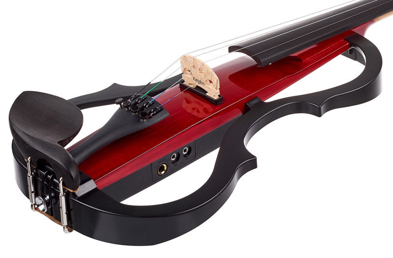 כינור חשמלי Harley Benton HBV 990RD 4/4 – אדום, פיקאפ אקטיבי, ערכה מלאה 4 כינור חשמלי Harley Benton HBV 990RD 4/4 – אדום, פיקאפ אקטיבי, ערכה מלאה 4