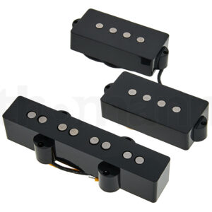 פיקאפ לבס Lollar PJ-Bass Set HW bridge 4S Black